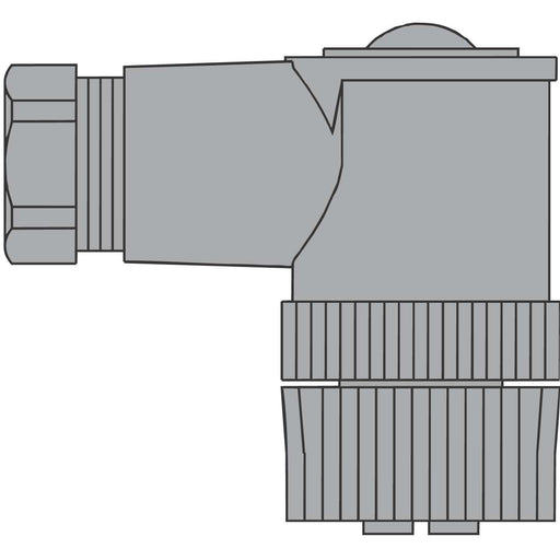 Turck - Rundsteckverbinder, feldkonfektionierbar (Industriesteckverbinder) Kupplung B8251-0/9
