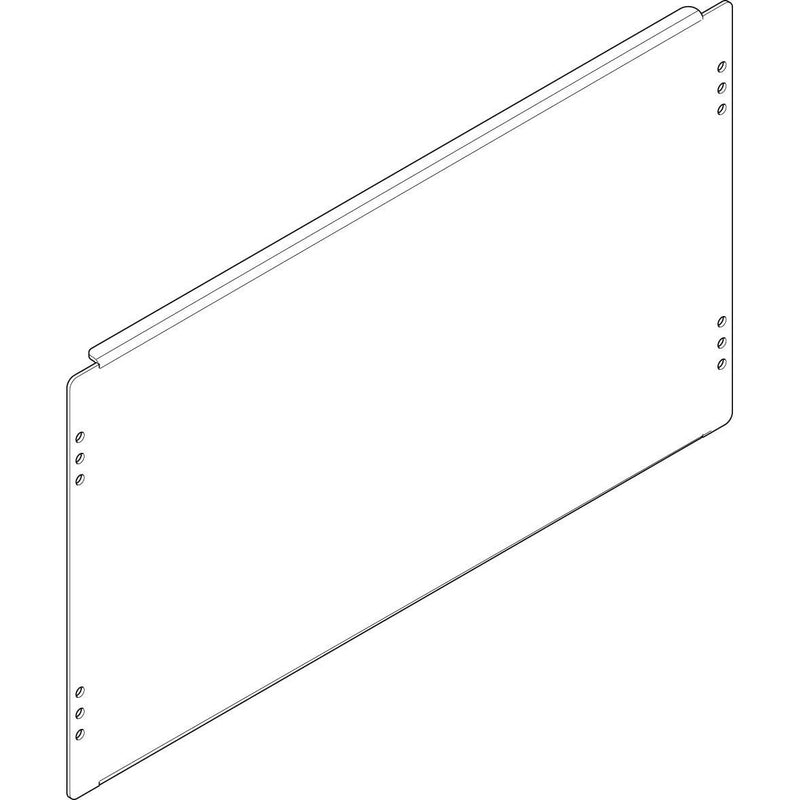 ABN - Montageplatte für Verteilergehäuse Montageplatte FM22N5 (VE5) 450x250mm 2FB/2RE