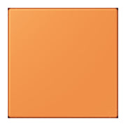 Jung - Abdeckung/Bedienelement für Installationsschalterprogramme Blind-Abdeckung (gerastet) LC 994 B 225 orange clair