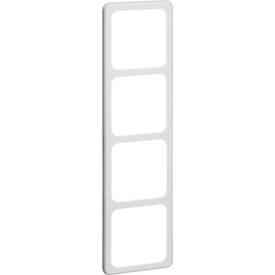 Peha - Abdeckrahmen Rahmen 4-fach rws D 80.674.02 waage/senkrecht