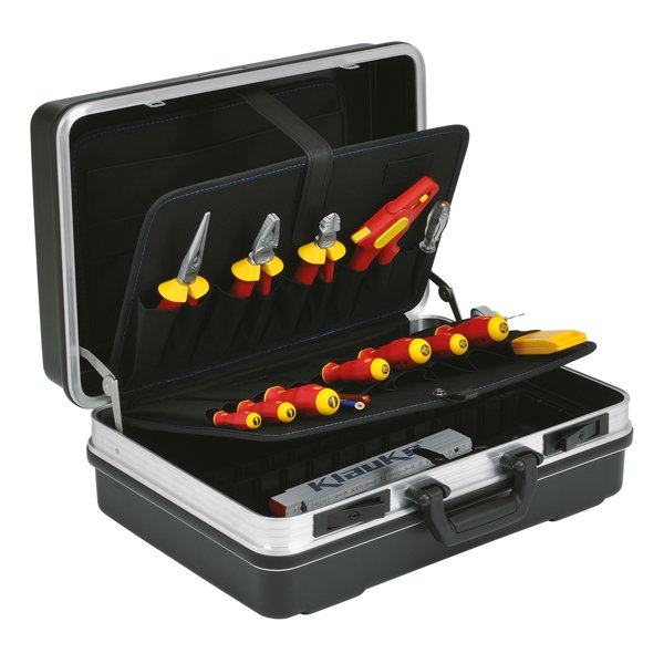 Klauke - Werkzeugset Hartschalenkoffer KL855B22 bestückt, Lehrling  − 1 Stück