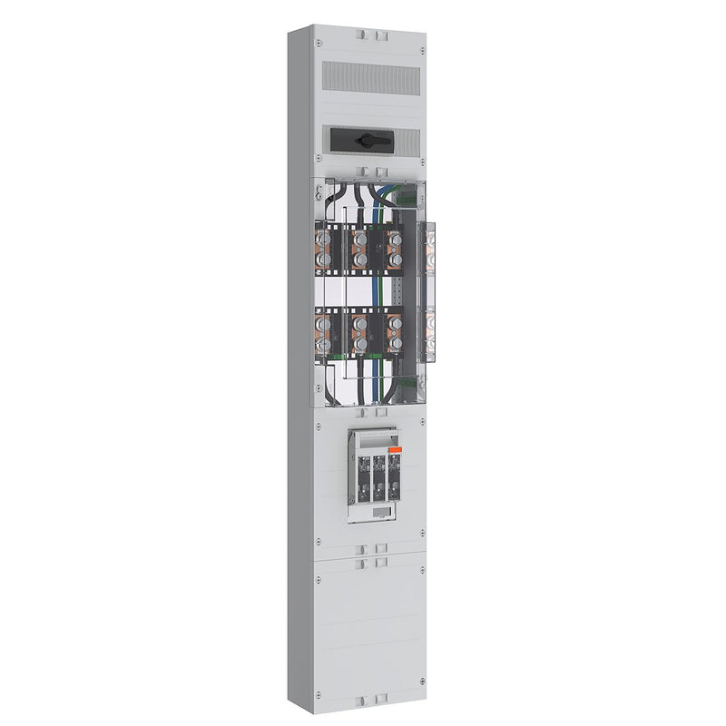 ABN - Verteilerfeld für Installationsverteiler Wandlerfeld 100A BH9 5p ABNPW109S0051 Standard Zu=NH00