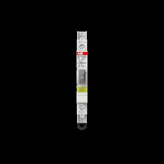 ABB Stotz S&J - Taster für Reiheneinbau Leuchttaster E217-16-01E220 gelb