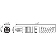 Weidmüller - LWL-Steckverbinder LWL SC Set Multimode IE-PS-V04P-2SC-MM-BP 2SC Simplex MM − 10 Stück