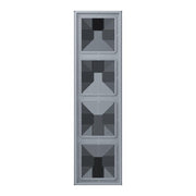 Jung - Abdeckrahmen Rahmen 4-fach LC 984 257 gris clair 59