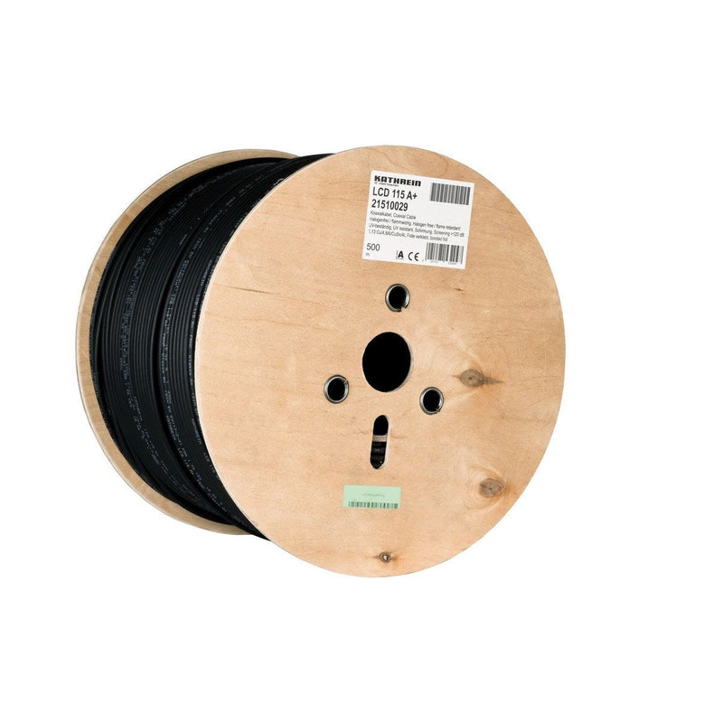 Kathrein - Koaxialkabel Koaxialkabel LCD115A+/500m Cca 130 dB, A+  − 500 Meter