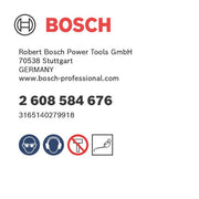 Bosch - Zentrierbohrer/Anbohrer Zentrierbohrer 2608584676 HSS-G, 80 mm