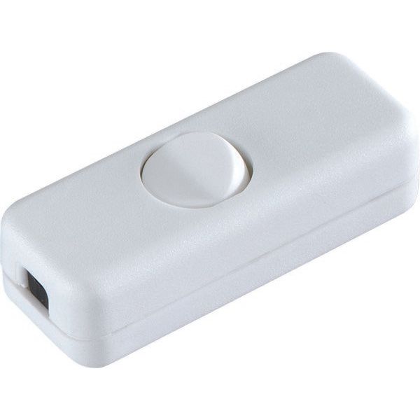 Bachmann - Schnurschalter/-dimmer Schnur-Zwischenschalter 924.037 weiss