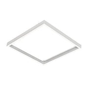 Nobile - Mechanisches Zubehör/Ersatzteile für Leuchten Aufbaurahmen Panel 622x622 1570961000 4-teilig RAL 9016