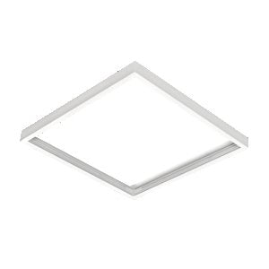 Nobile - Mechanisches Zubehör/Ersatzteile für Leuchten Aufbaurahmen Panel 622x622 1570961000 4-teilig RAL 9016