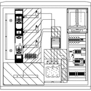Elsta Mosdorfer - Zähler-Komplettschrank Wandlerschrank Freiluft WSP820V.N5.T1131 WS-PV-ACS A850-2