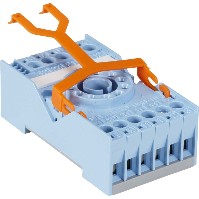 Comat Releco - Relaissockel Sockel 11-pin blau S3-B-Releco Für C3-Standardrelai − 10 Stück