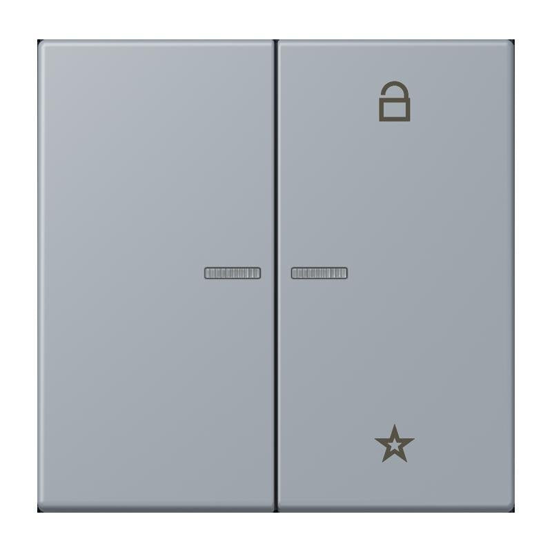 Jung - Bedienelement intelligent eNet Taster Universal 1f. FM LC 1701 257