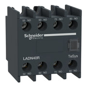 Schneider Electric - Hilfsschalterblock Hilfskontaktblock TeSys LADN40R Deca 4NO