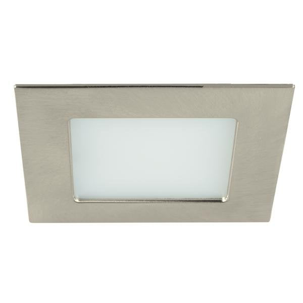 Brumberg Leuchten - Downlight/Strahler/Flutlicht LED-Einbauleuchte 12V DC 12130153 3000K, nickel