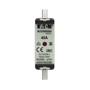 Eaton - Messersicherung Sicherungseinsatz Nieders. 40NHG000BI 40A AC 500V 120kA − 3 Stück