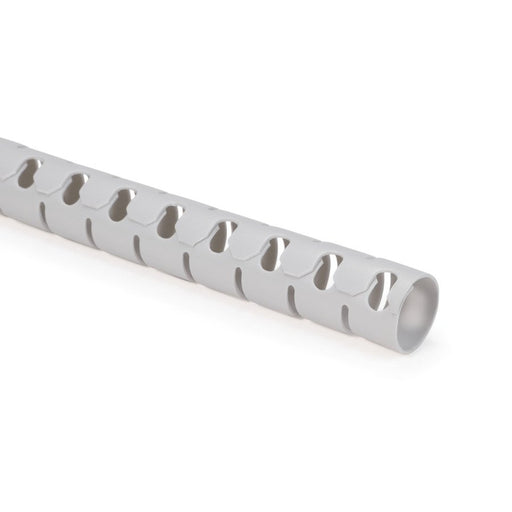 HellermannTyton - Kabelbündelungsschlauch Schlauch inkl. Werkzeug HWPP-8MM-PP-GY-Q1 Spirale, grau − 25 Meter