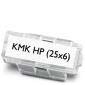 Phoenix Contact - Kabelmarkierungssystem Kabelmarkerträger KMK HP (25X6) transparent, 25x6mm − 100 Stück