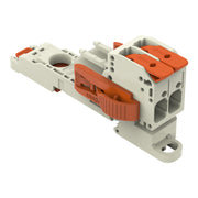 WAGO GmbH & Co. KG - Ein- und mehrpolige Klemmenleiste 1-Leiter-Federleiste 8311102038000306000 PushinCAGECLAMP,lgr − 12 Stück