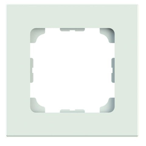 Telegärtner - Abdeckrahmen Rahmen 81x81mm 100000507 1fach,alpinweiss − 1 Stück