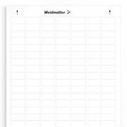 Weidmüller - Kennzeichnungsmaterial Gerätemarkierer LM MT300 25,4X12,7WS − 10 Stück