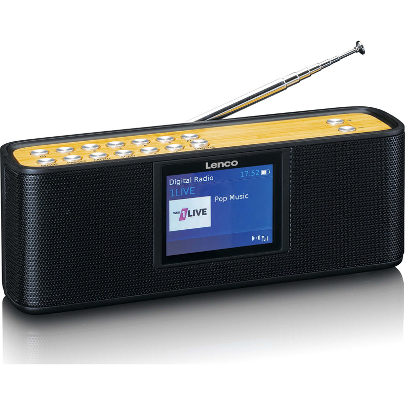 LENCO - Radio DAB+ Radio PDR-045BK portable