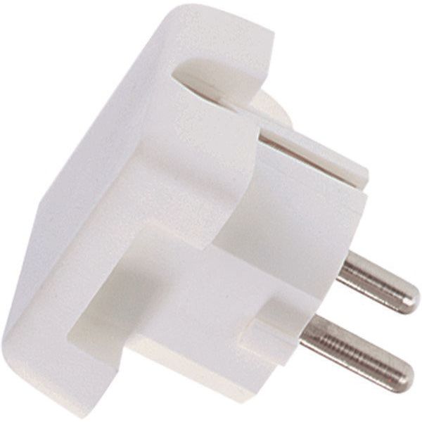 Bachmann - Schutzkontaktstecker Flächenstecker 911.270 ws, Winkel