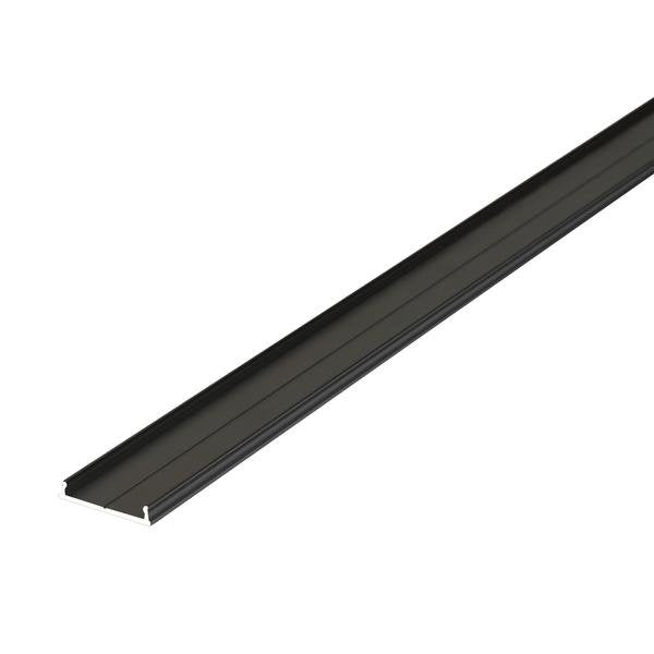 Brumberg Leuchten - Mechanisches Zubehör/Ersatzteile für Leuchten Alu-Abdeckprofil 53756080 2000mm schwarz