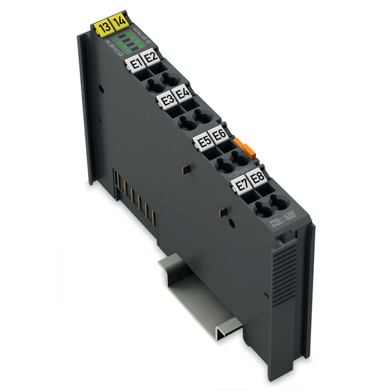 WAGO - Feldbus, Dez. Peripherie - Digitales Ein-/Ausgangs-Modul 8-Kanal-Digitaleingang 750-430/040-000 DC 24 V,3 ms,dgr