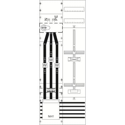 Striebel&John - Zählerfeld Mess-u.Wandlerfeld KA4231 komplett H5/B2