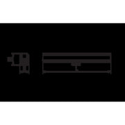 Ridi-Leuchten - Elektrisches Zubehör/Ersatzteile für Leuchten LED-Lichtbandmodul VLMF-ST 500-5 SI m. Steckdose