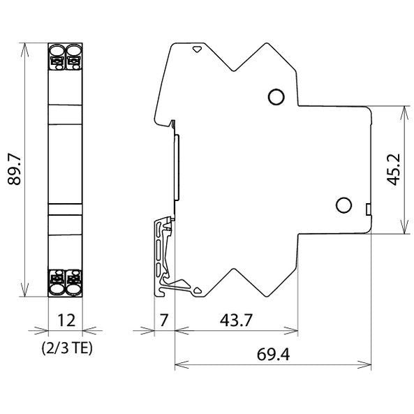 DEHN - Kombi-Ableiter für Informations-/MSR-Technik Kompakter Kombi-Ableiter BCO CL4 BC 24