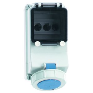 Bals Elektrotech - CEE-Steckdose abschaltbar, abgesichert (IEC 60309) Wandsteckdose 1565