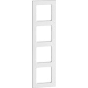 Peha - Abdeckrahmen Rahmen 4-fach rws D 20.574.02 T waage/senkrecht