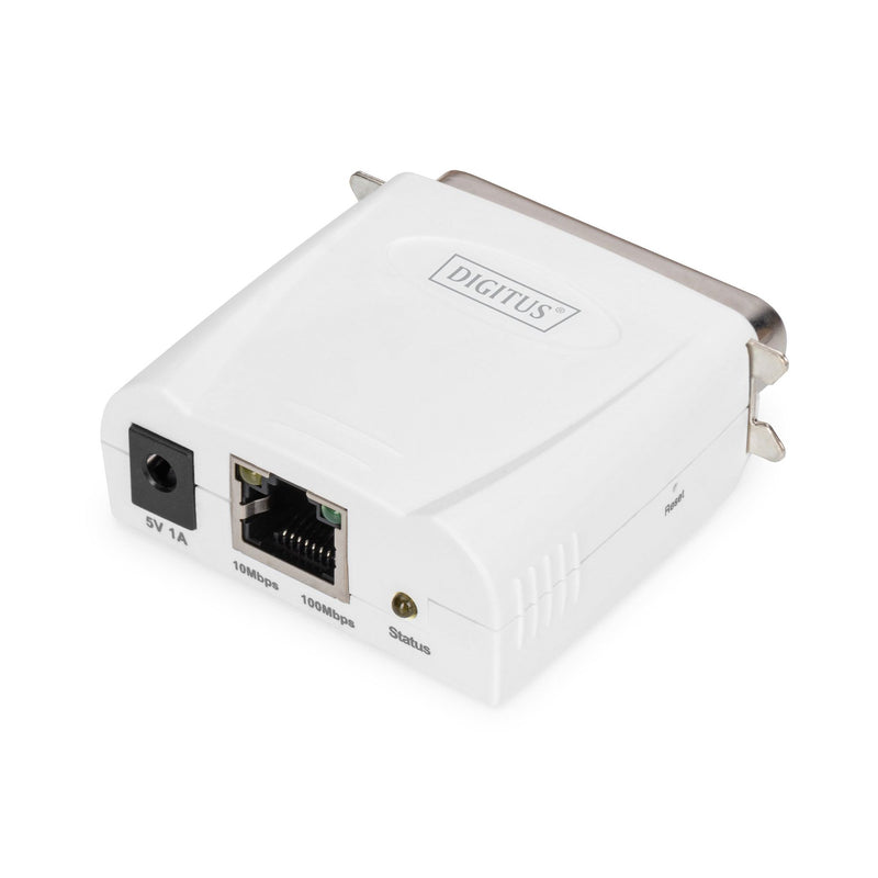 DIGITUS - Print-Server Print Server DN-13001-1 1-Port 1x RJ45