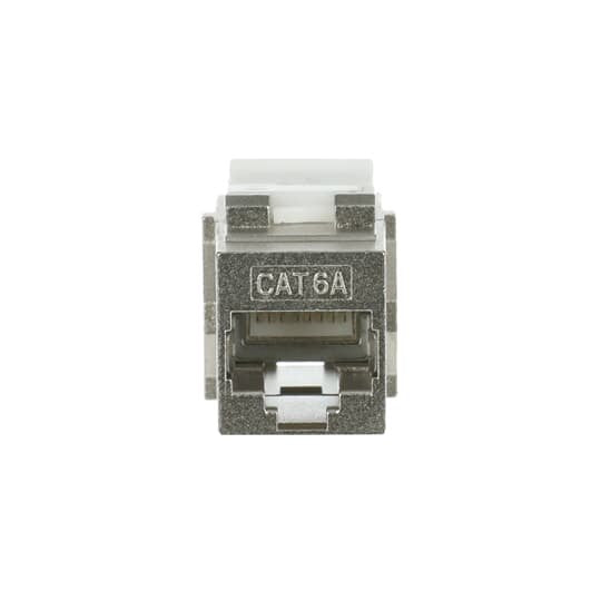 Busch-Jaeger - Einsatz/Abdeckung für Kommunikationstechnik Modular Jack Kupplung 0229/06 Ausführ. 180Grad