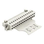 WAGO - Kabelsteckverbinder für Leiterplattensteckverbinder 1-Leiter-Stiftleiste 721-614/019-000/035- CAGECLAMP,2,5mm²,lgr − 25 Stück