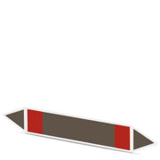 Phoenix Contact - Warn-/Hinweisschild Rohrleitungsmarkierer PML-T108 (26X280)R braun/rot, 26x280mm