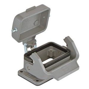 Harting - Gehäuse für Rechtecksteckverbinder AB-Gehäuse 09300060318 HAN 6B-AGG-LB-K