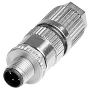 Weidmüller - Rundsteckverbinder, feldkonfektionierbar (Industriesteckverbinder) Steckverbinder SAIS-4-IDC-EMV-M12 Stift, gerade