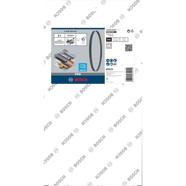 Bosch - Bandsägeblatt PRO CB2824 Bandsägeblatt, 2608649001 733 mm, 2-tlg