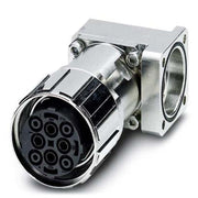 Phoenix Contact - Rundsteckverbinder, feldkonfektionierbar (Industriesteckverbinder) Gerätesteckverbinder SM-7ES1N8AYW00 Vorderwand