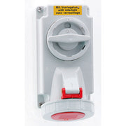 Bals Elektrotech - CEE-Steckdose abschaltbar, abgesichert (IEC 60309) Wandsteckdose abschaltbar 160056 verriegelt 16A 3p 4