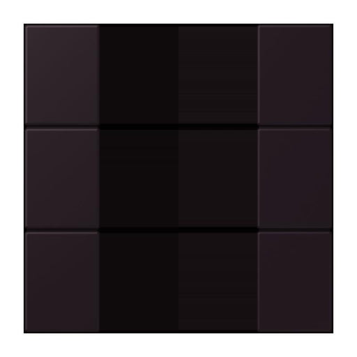 Jung - Abdeckung/Bedienelement für Installationsschalterprogramme Tastensatz 3fach LC 503 TSA 248 noir divoire
