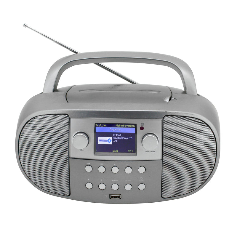 Soundmaster - Radio DAB+/CD Boombox SCD7600TI Titan UKW//USB/BT