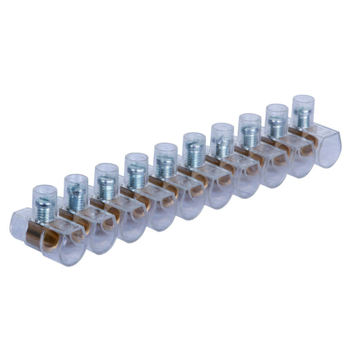 Pollmann - Ein- und mehrpolige Klemmenleiste Boxline BK100 10qmm, 10er Leiste − 10 Stück