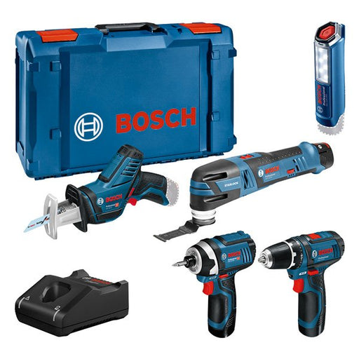 Bosch - Elektrowerkzeugset Combo Kit 5-tlg. 12V: GSR 0615990N1D 12V-15/GOP