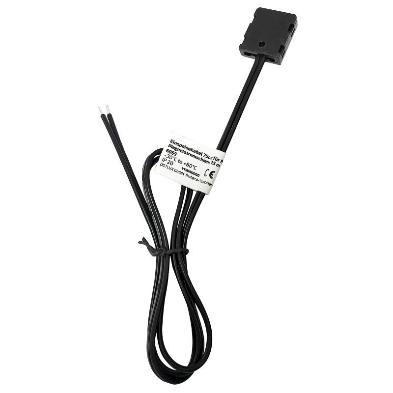 Dotlux - Zubehör/Ersatzteile für Lichtschlauch/-band Einspeisekabel 75cm 6069