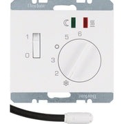 Berker - Raumthermostat Fußbodentemperaturregler 20347109 mit Schließer