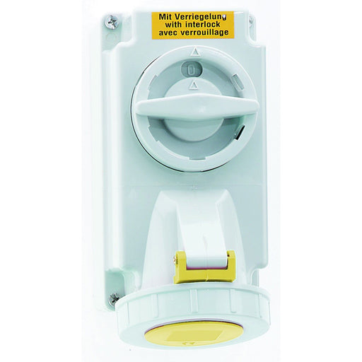 Bals Elektrotech - CEE-Steckdose abschaltbar, abgesichert (IEC 60309) Wandsteckdose 16138